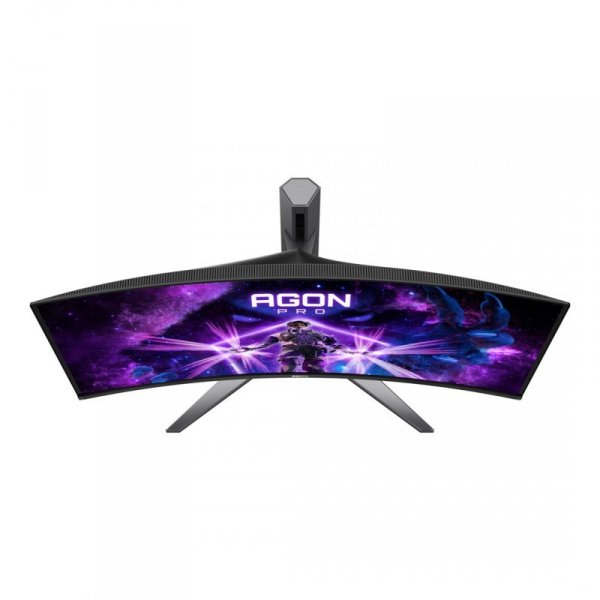 AOC AGON PRO AG346UCD monitor komputerowy 86,4 cm (34&quot;) 3440 x 1440 px Wide Quad HD QD-OLED Czarny, Szary