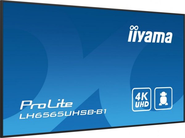 Monitor Iiyama ProLite LH6575UHS-B1AG - 65&quot; - Płaski ekran - 163.8 cm