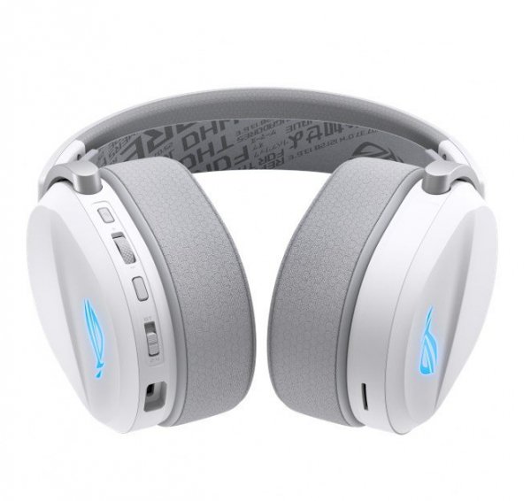 Asus Słuchawki ROG Pelta Wireless 2.4GHz/BT/USB-C Białe