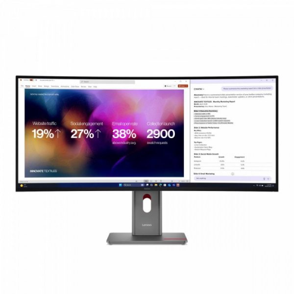 Lenovo Monitor 39.7 cala ThinkVision P40WD-40 64B4XAT1EU