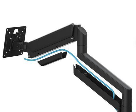 Gembird Ramię biurkowe, regulowane na monitor od 17 do 32 cale,    obciążenie do 10 kg, kolor czarny