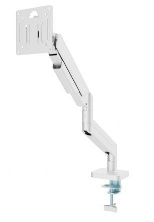 Gembird Ramię biurkowe, regulowane na monitor od 17 do 32 cala,    obciążenie do 10 kg, kolor biały