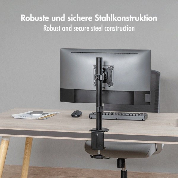 LogiLink Uchwyt na monitor 17-32 ', 9kg max, czarny