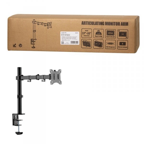 LogiLink Uchwyt do monitora 17-32 cali