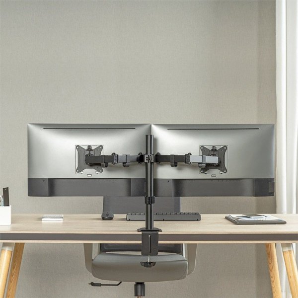 LogiLink Uchwyt na 2 monitory 17-32 cale, max 2x9kg