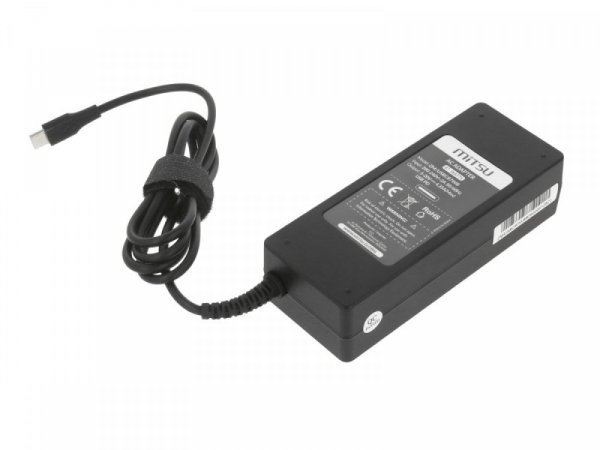 Mitsu Zasilacz ładowarka do laptopa 87W USB-C 5V-9V-12V-15V/3A, 20V/3.25A, 20.2V/4.3A PD