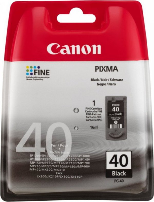 Canon Tusz PG-40 BLACK 0615B001