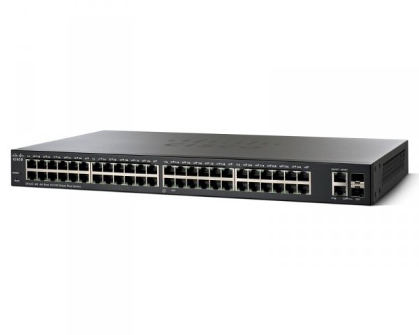 Cisco SF220-48-K9-EU 48 x10/100, 2x GbE Combo Smart+ Switch
