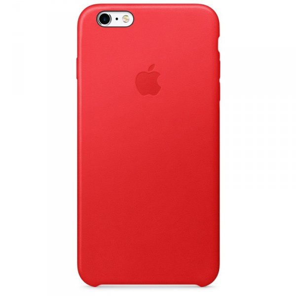 Apple Skórzane etui do iPhone&#039;a 6s Plus czerwone