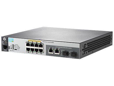 Hewlett Packard Enterprise Przełącznik ARUBA 2530-8-PoE+ Internal Power Supply Switch JL070A - Limited Lifetime Warranty