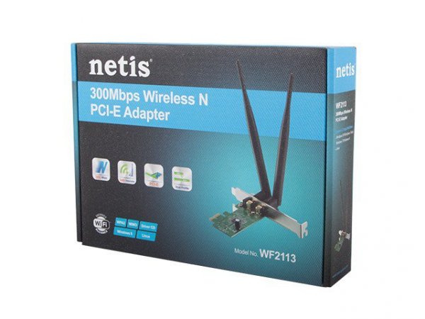NETIS Karta sieciowa bezprzewodowa PCI-E N300
