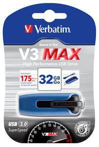 Verbatim Pendrive V3 MAX USB 3.0 Drive 32GB