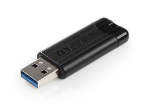 Verbatim Pendrive PinStripe USB 3.0 Drive 64GB czarny
