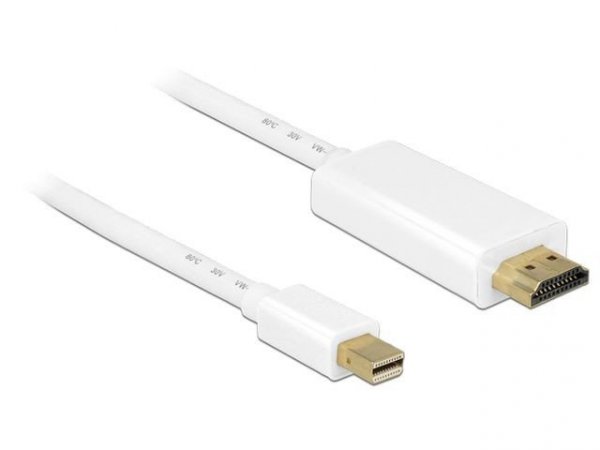Delock Kabel Displayport Mini 1.1(M)-&gt;HDMI-A(M) 2m GOLD