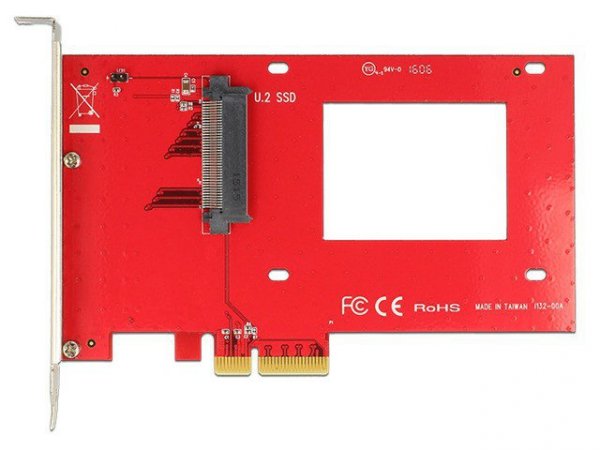 Delock Karta PCI Express -&gt;U.2 NVME SFF-8639