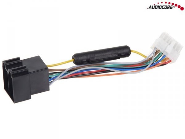 Audiocore Radioodtwarzacz AC9710 B MP3/WMA/USB/RDS/SD ISO Panel Bluetooth Multicolor