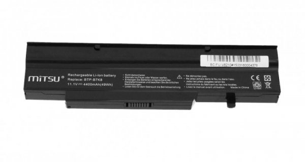 Mitsu Bateria do Fujitsu Li1718, V8210 4400 mAh (49 Wh) 10.8 - 11.1 Volt