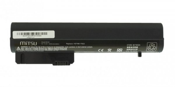 Mitsu Bateria do HP 2400, 2510p, nc2400 4400 mAh (48 Wh) 10.8 - 11.1 Volt