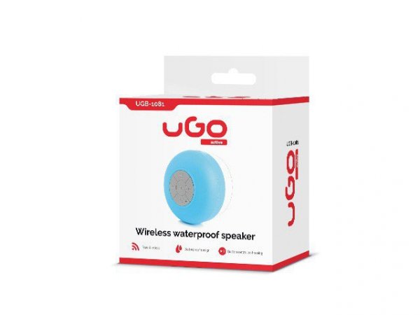 UGo Bezprzewodowy głośnik UGB-1081 mobilny wodoodporny 3W