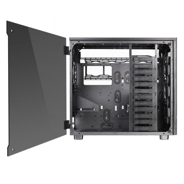 Thermaltake Obudowa View 91 RGB Riing Tempered Glass XL-ATX Super Tower - Czarna