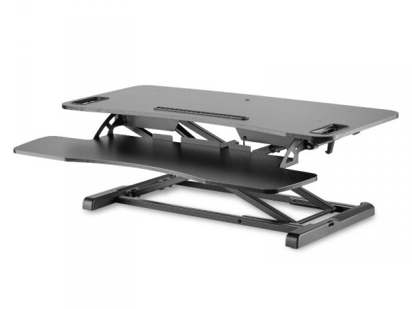 Digitus Ergonomiczna nakładka na biurko, powierzchnia robocza: 950x615x106-460mm, regulowana, czarna
