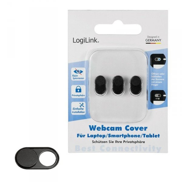 LogiLink Osłona kamery do laptopa, telefonu i tabletu