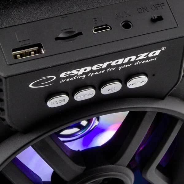 Esperanza Głośnik bluetooth Fm Rhythm