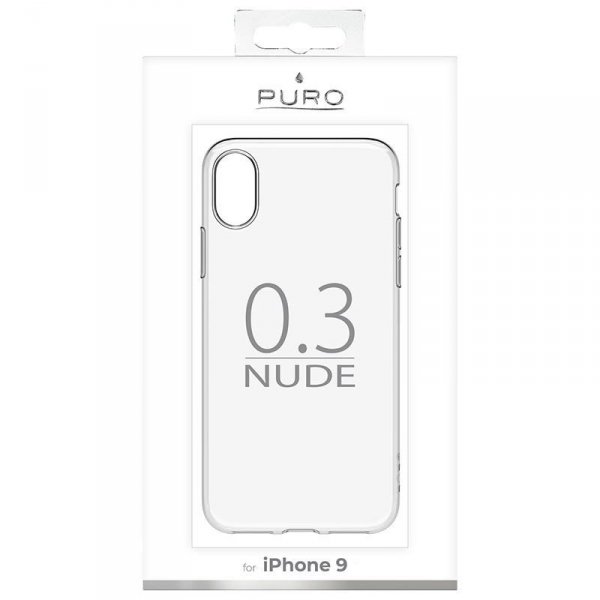 PURO Etui 0.3 Nude do iPhone XR przezroczysty