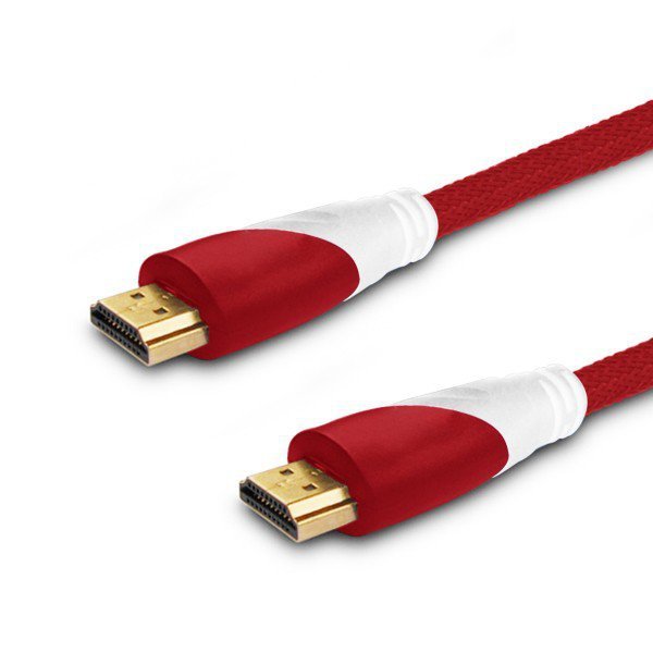 Elmak Kabel HDMI CL-120/B 1.5mv1.4 Savio Czerwony