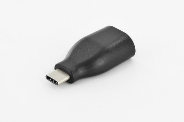 EDNET Adapter USB 3.1 Gen.1 SuperSpeed 5Gbps Typ USB C/USB A M/Ż czarny
