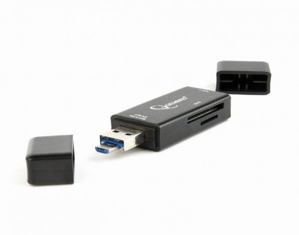 Gembird Czytnik kart multi USB czarny