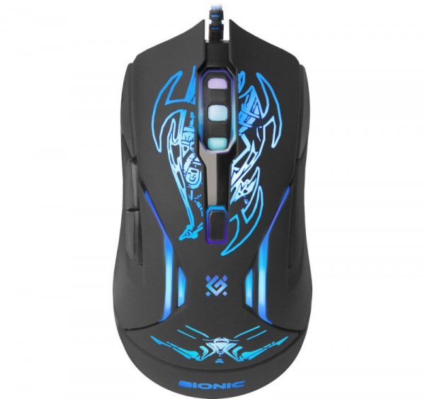Defender Mysz GM-250L Bionic Optic 3200dpi 6P