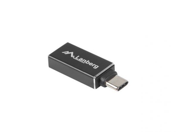 Lanberg Adapter USB CM - AF 3.1 czarny