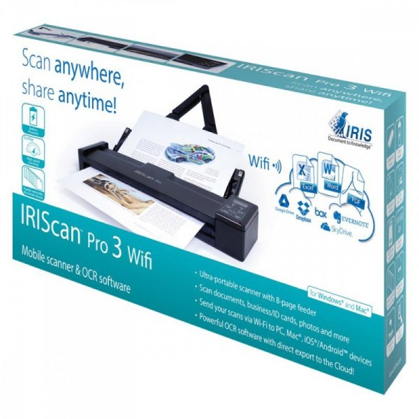 IRIS Skaner przenośny IRIScan Pro 3 Wifi