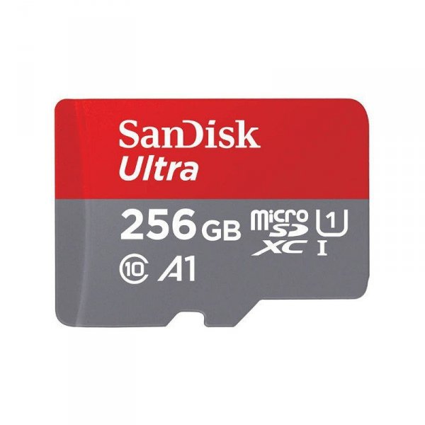 SanDisk Karta Ultra microSDXC 256GB 100MB/s A1 + adapter SD