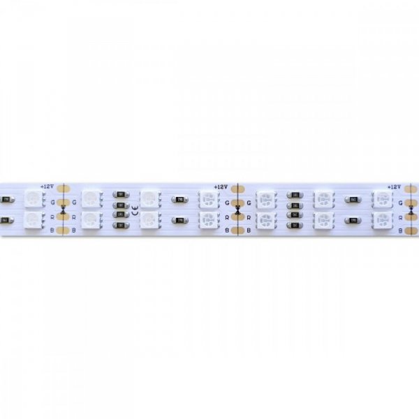 Whitenergy Whitenergy Taśma LED 5m IP22 16mm 28.8W/m 12V 120szt/m SMD5050 RGB