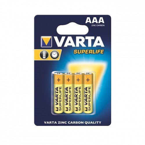 Varta Baterie cynkowe R3 (AAA) Superlife 12 opakowań po 4szt.