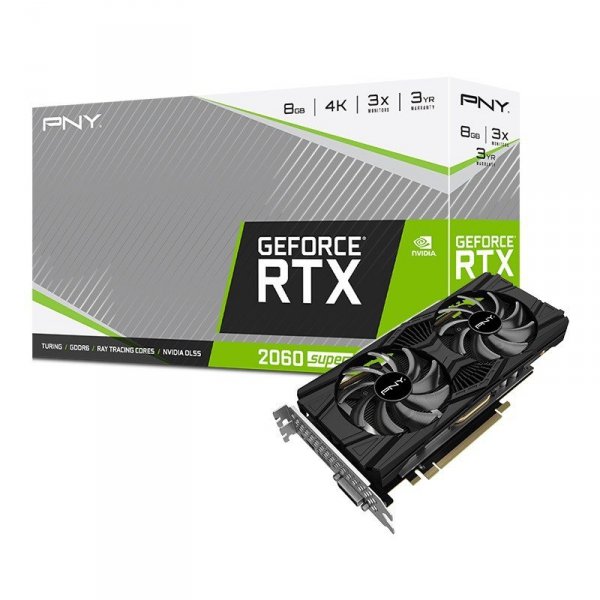 PNY Karta graficzna GeForce RTX 2060 Super 8GB Dual Fan VCG20608SDFPPB