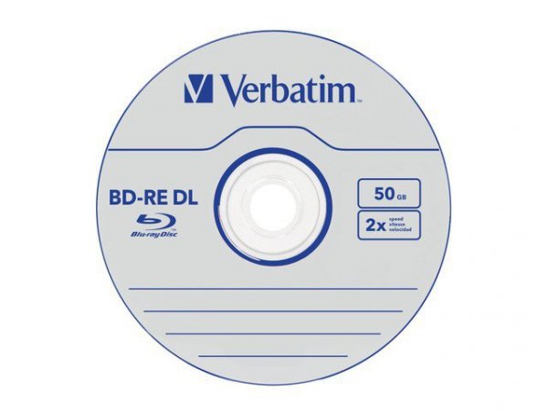 Verbatim BD-RE 50GB x2 (5 Jewel Case)
