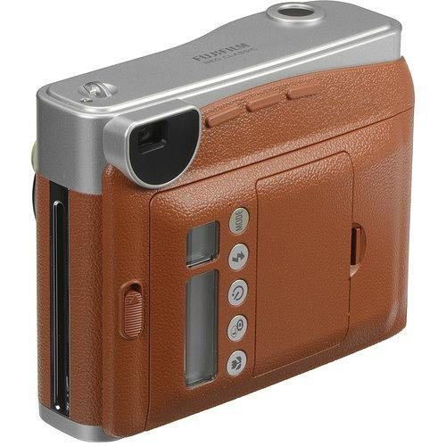 Fujifilm Aparat Instax Mini 90 neo Classic brązowy + wkład Instax mini 10szt +  brązowe etui