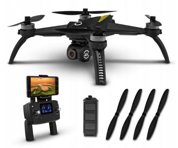 OVERMAX Dron X-BEE 9.5 GPS kamera obrotowa 4k, zasięg 600m