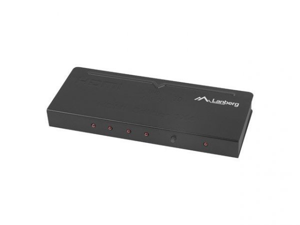 Lanberg Splitter video 4HDMI 4K Port micro USB Czarny