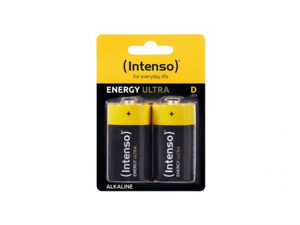 Intenso Bateria Alkaliczna LR20 D Energy Ultra (2szt blister)