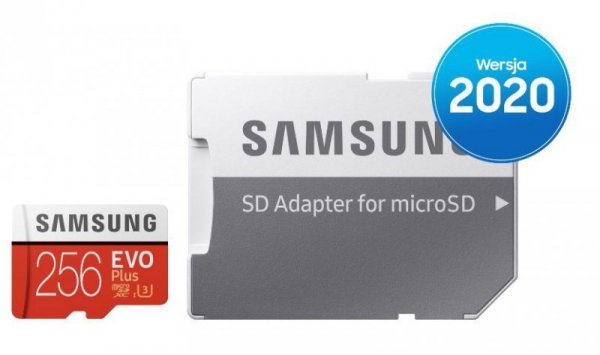 Samsung Karta pamięci MB-MC256HA/EU EVO+ mSD +Adapter