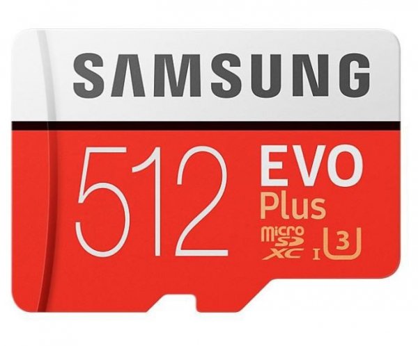 Samsung Karta pamięci MB-MC512HA/EU EVO+ mSD +Adapter