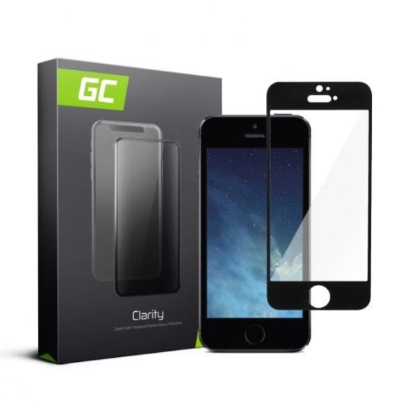 Green Cell Szkło hartowane Clarity iPhone 5/5S