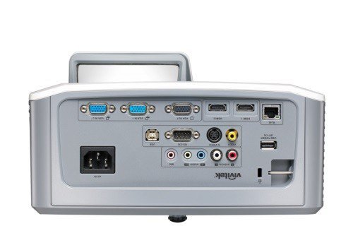 Vivitek Projektor DH772UST z dedykowanym uchwytem (ultrakrótkoogniskowy, DLP, FullHD, 3500 AL, VGA, 2xHDMI)
