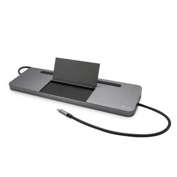 i-tec Zestaw Stacja dokująca USB-C Metal Ergonomic 4K 3x Display Power Delivery 85W + Zasilacz Uniwersalny 112 W