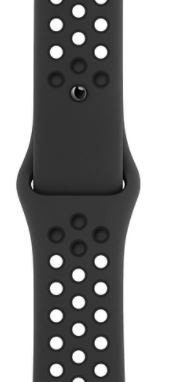 Apple Zegarek Nike Series 6 GPS, 40mm koperta z aluminium w kolorze gwiezdnej szarości z paskiem sportowym antracyt/czarny Nike 