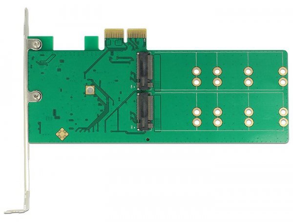 Delock Karta PCI Express 4 x wewnętrzna M.2 Key B Konstrukcja niskoprofilowa
